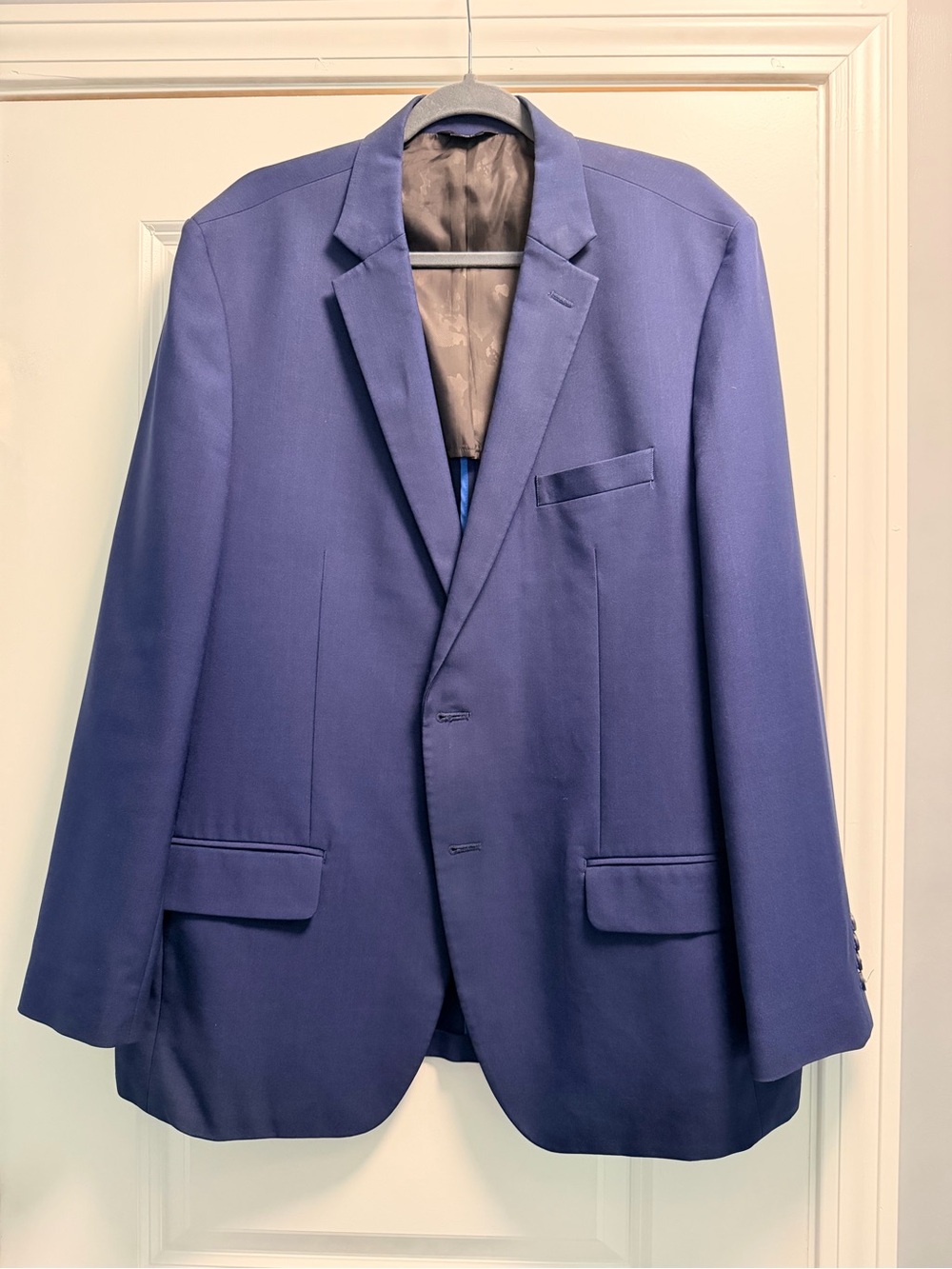 Haggar Men's Royal Blue Sport Coat Blazer